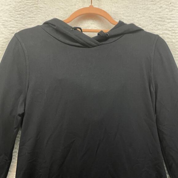 Fabletics Dress Womens XS Black Yukon Hoodie Sweatshirt Pocket Athletic Pullover - Picture 3 of 11